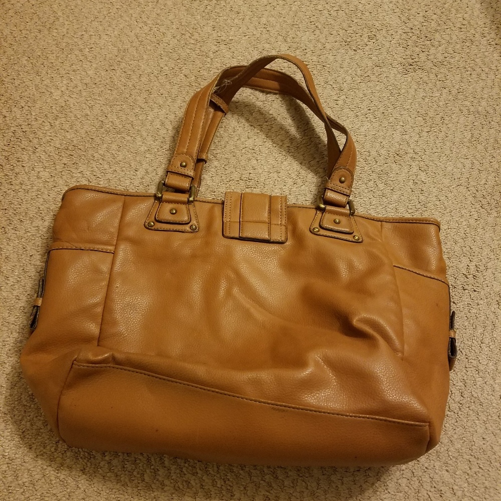 🌟Nine West Camel Tote - Picture 5 of 5